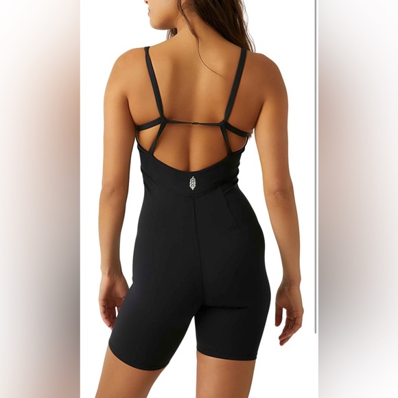 Free People Movement All Start Runsie - Black, M - Picture 3 of 8